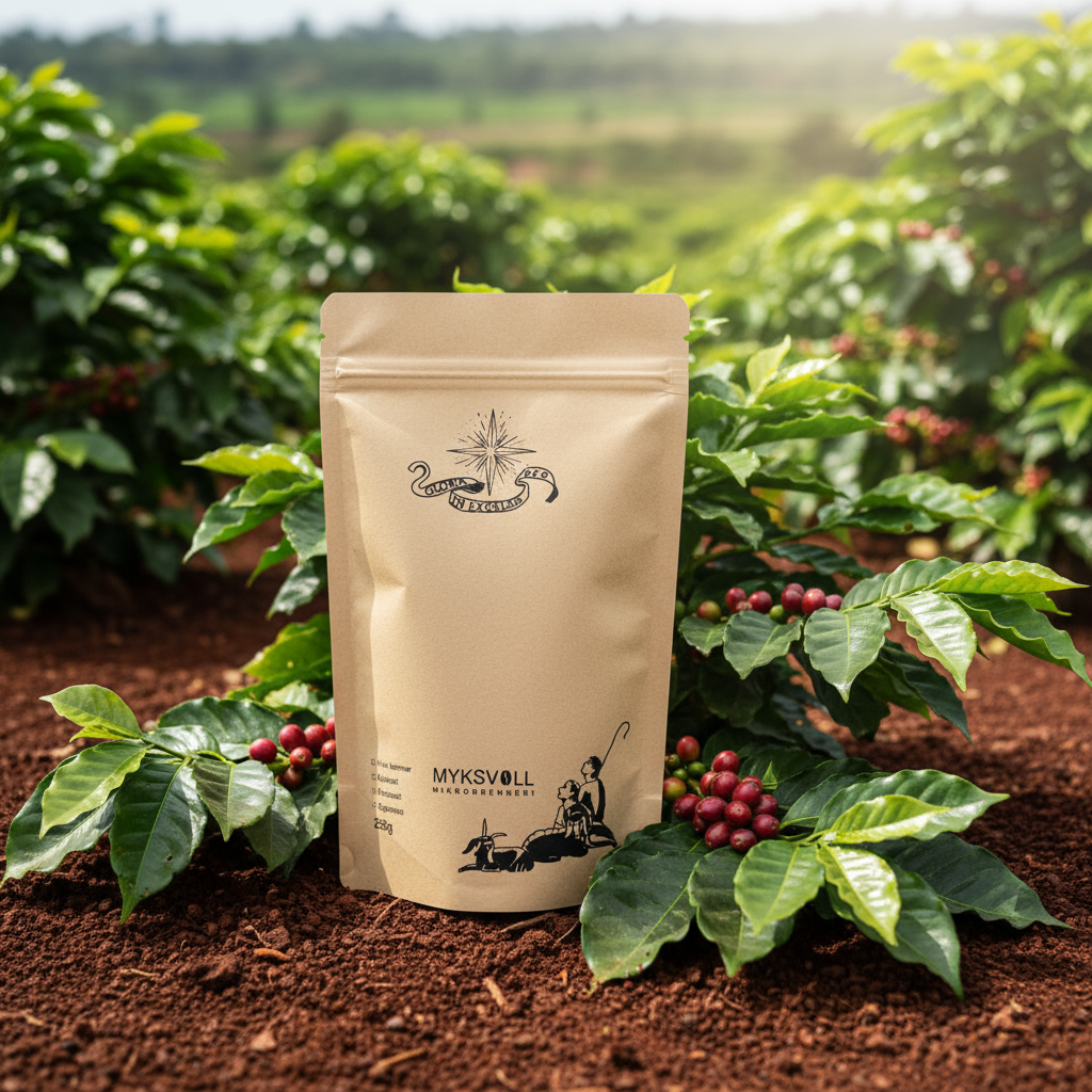 Etiopia Yirgacheffe Bærtørket